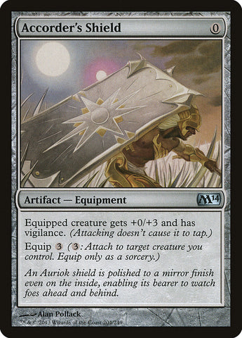 Accorder's Shield [Magic 2014] Magic: The Gathering