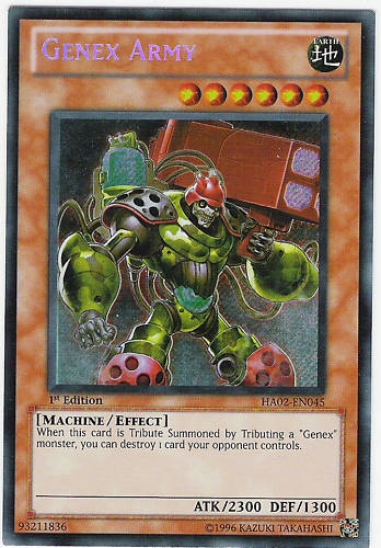 Genex Army [HA02-EN045] Secret Rare Yu-Gi-Oh!