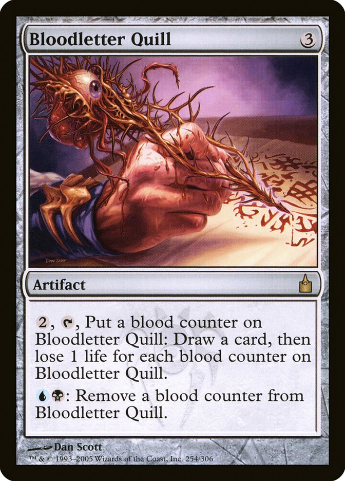 Bloodletter Quill [Ravnica: City of Guilds] Magic: The Gathering