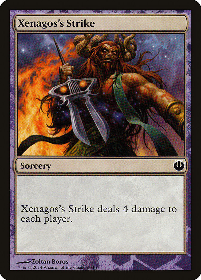 Xenagos's Strike [Journey into Nyx Defeat a God] Magic: The Gathering