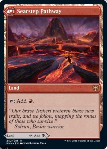 Blightstep Pathway // Searstep Pathway [Kaldheim] Magic: The Gathering