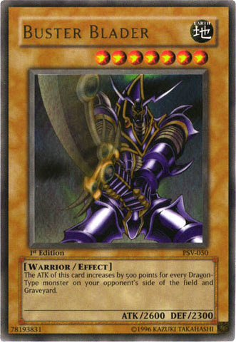 Buster Blader [PSV-050] Ultra Rare Yu-Gi-Oh!