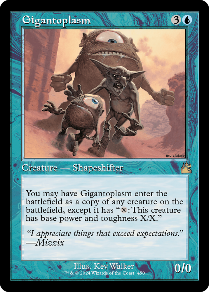 Gigantoplasm (Retro Frame) [Ravnica Remastered] Magic: The Gathering