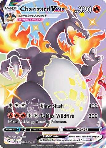 Charizard VMAX (SV107/SV122) [Sword & Shield: Shining Fates] Pokémon
