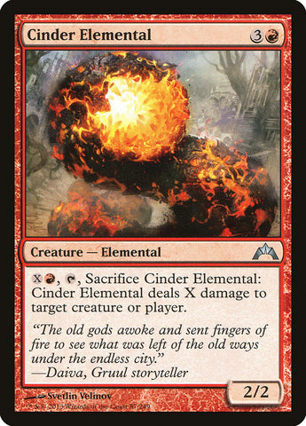 Cinder Elemental [Gatecrash] Magic: The Gathering