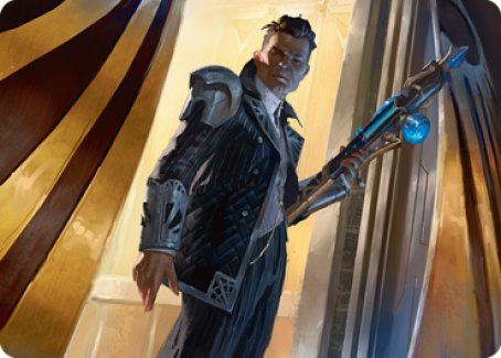 Backup Agent Art Card [Streets of New Capenna Art Series] Magic: The Gathering