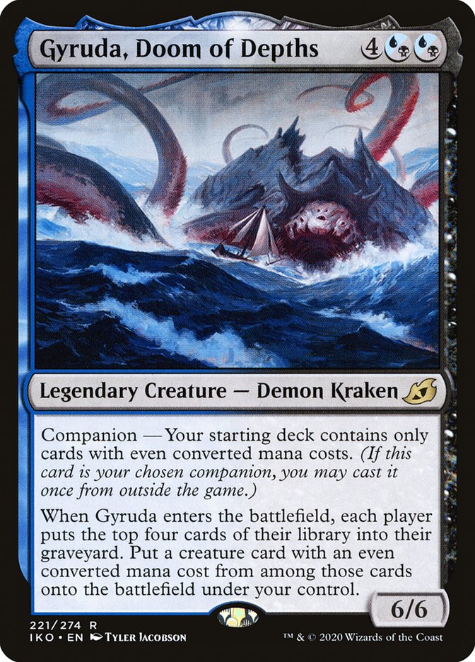 Gyruda, Doom of Depths [Ikoria: Lair of Behemoths] Magic: The Gathering