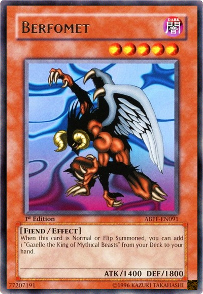 Berfomet [ABPF-EN091] Rare Yu-Gi-Oh!