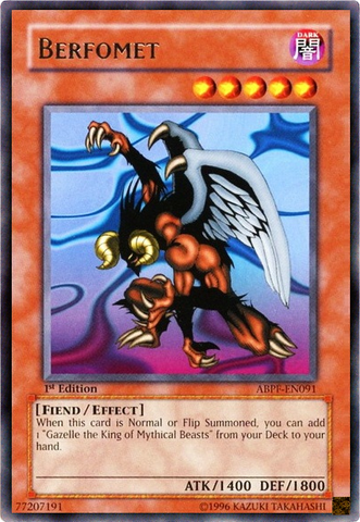 Berfomet [ABPF-EN091] Rare Yu-Gi-Oh!