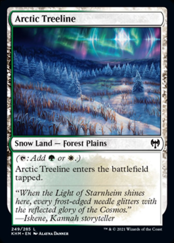 Arctic Treeline [Kaldheim] Magic: The Gathering