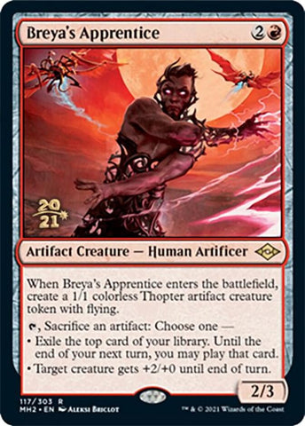 Breya's Apprentice [Modern Horizons 2 Prerelease Promos] Magic: The Gathering