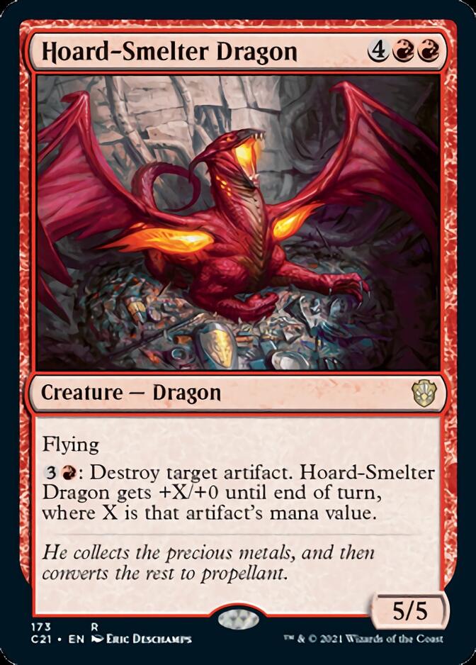 Hoard-Smelter Dragon [Commander 2021] Magic: The Gathering