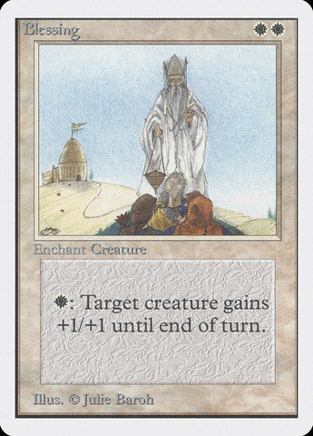 Blessing [Unlimited Edition] Magic: The Gathering