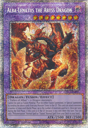 Alba-Lenatus the Abyss Dragon [DIFO-EN035] Starlight Rare Yu-Gi-Oh!