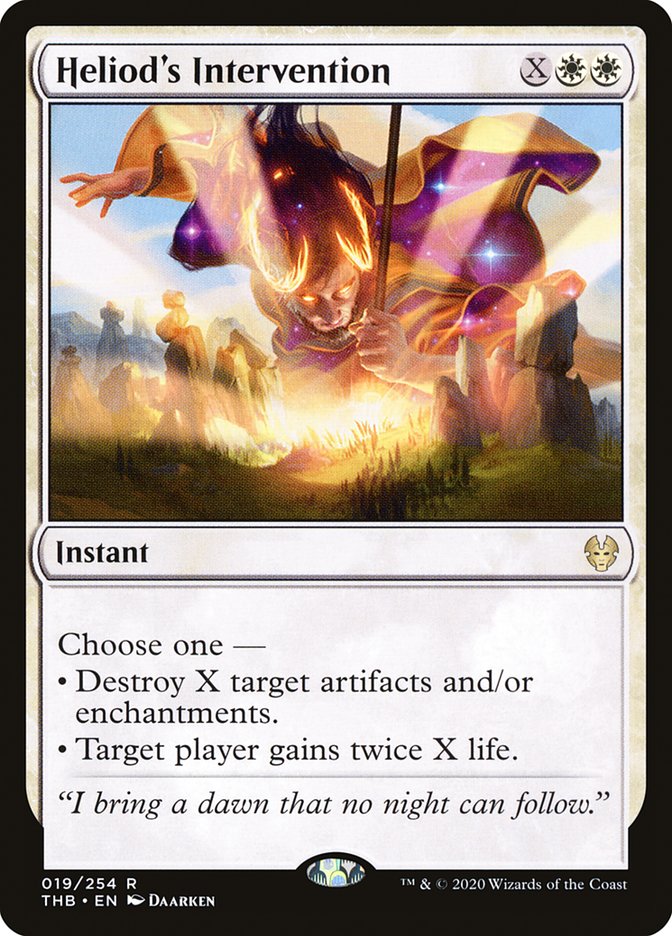 Heliod's Intervention [Theros Beyond Death] Magic: The Gathering