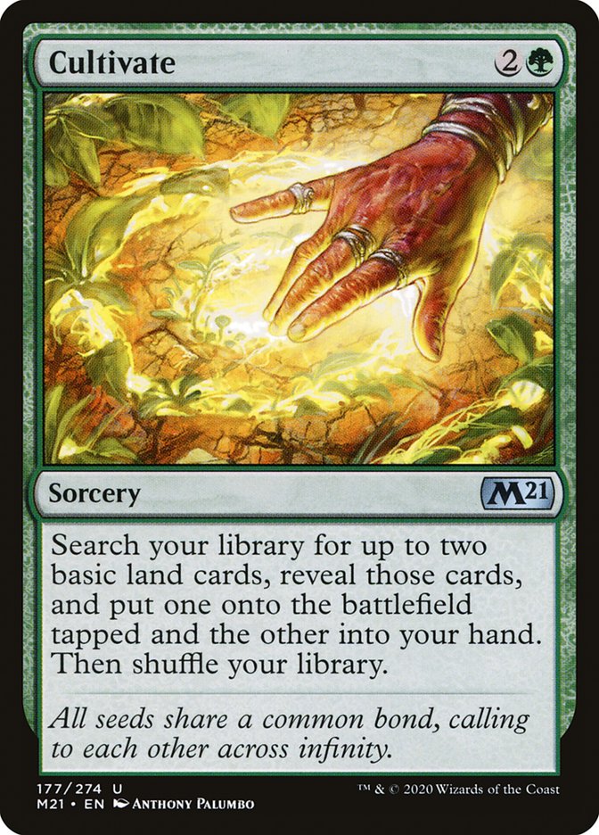Cultivate [Core Set 2021] Magic: The Gathering