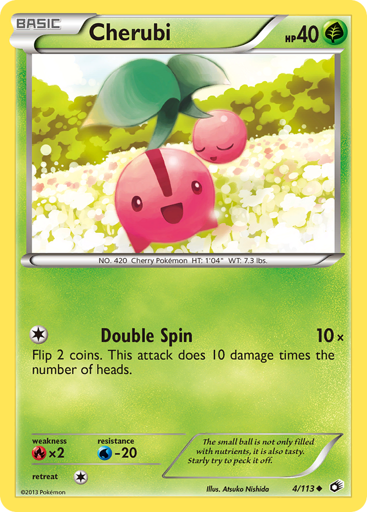 Cherubi (4/113) [Black & White: Legendary Treasures] Pokémon