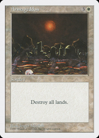Armageddon [Fifth Edition] Magic: The Gathering