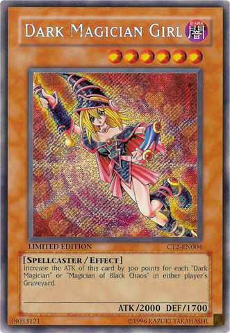 Dark Magician Girl [CT2-EN004] Secret Rare Yu-Gi-Oh!