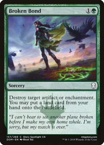 Broken Bond [Dominaria] Magic: The Gathering