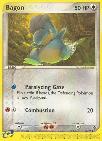 Bagon (23/97) [EX: Dragon] Pokémon