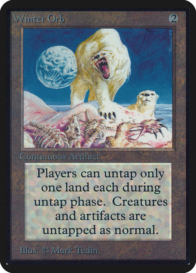 Winter Orb [Alpha Edition] Magic: The Gathering