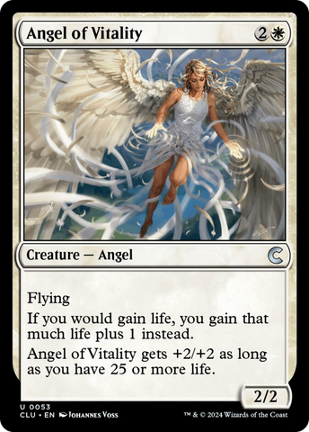 Angel of Vitality [Ravnica: Clue Edition] Magic: The Gathering