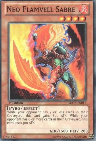 Neo Flamvell Sabre [SDOK-EN011] Common Yu-Gi-Oh!