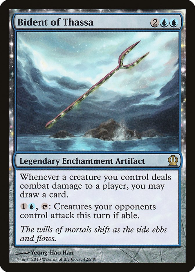 Bident of Thassa [Theros] Magic: The Gathering