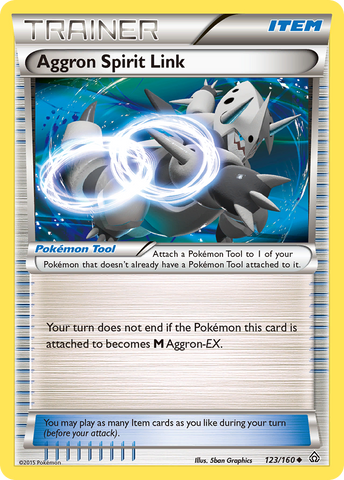 Aggron Spirit Link (123/160) [XY: Primal Clash] Pokémon