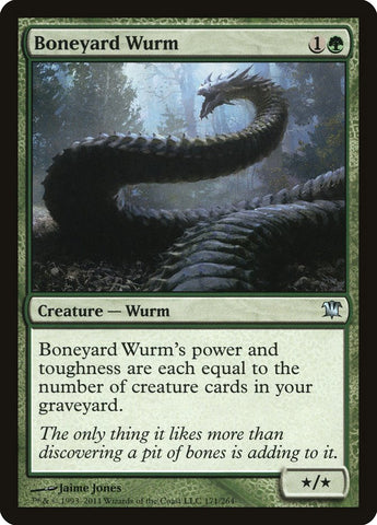 Boneyard Wurm [Innistrad] Magic: The Gathering