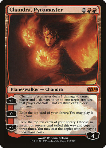 Chandra, Pyromaster [Magic 2014] Magic: The Gathering