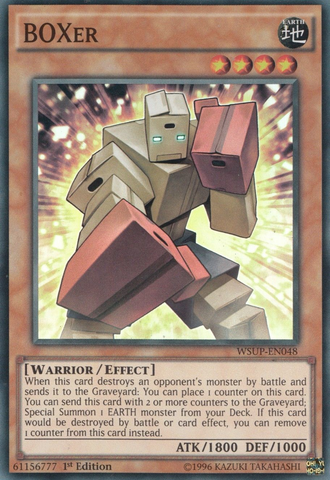 BOXer [WSUP-EN048] Super Rare Yu-Gi-Oh!