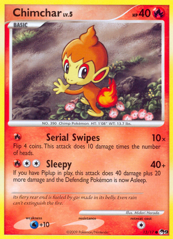 Chimchar (13/17) [POP Series 9] Pokémon