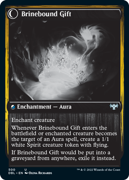 Brine Comber // Brinebound Gift [Innistrad: Double Feature] Magic: The Gathering