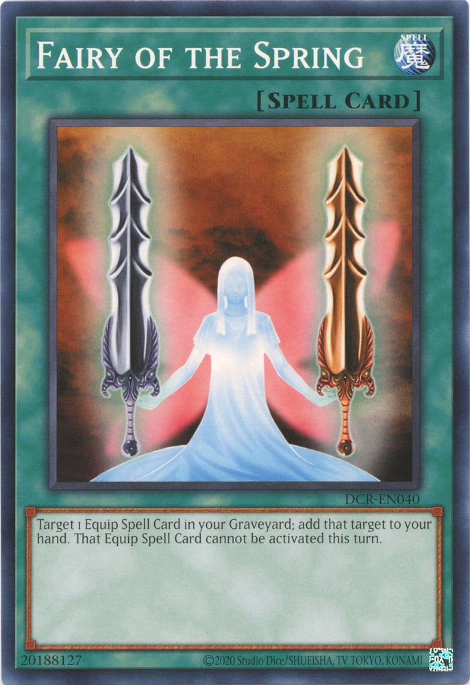Fairy of the Spring (25th Anniversary) [DCR-EN040] Common Yu-Gi-Oh!