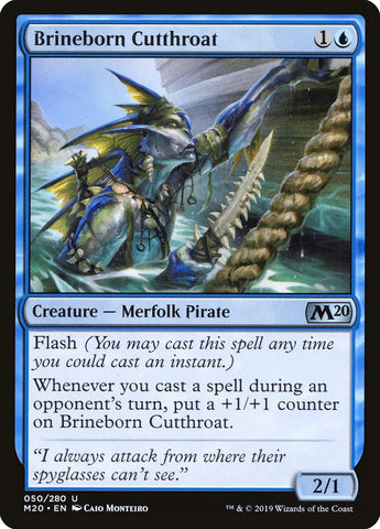 Brineborn Cutthroat [Core Set 2020] Magic: The Gathering