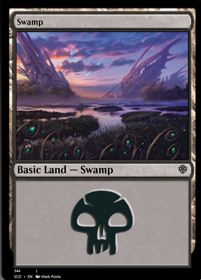 Swamp (344) [Starter Commander Decks] Magic: The Gathering