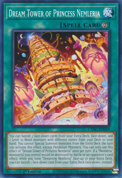 Dream Tower of Princess Nemleria [CYAC-EN059] Common Yu-Gi-Oh!