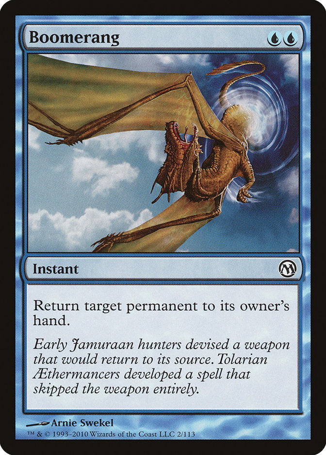 Boomerang [Duels of the Planeswalkers] Magic: The Gathering