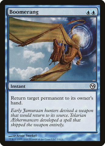 Boomerang [Duels of the Planeswalkers] Magic: The Gathering
