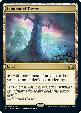 Command Tower [Commander Collection: Black] Magic: The Gathering