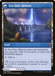 Sea Gate Restoration // Sea Gate, Reborn [Zendikar Rising] Magic: The Gathering