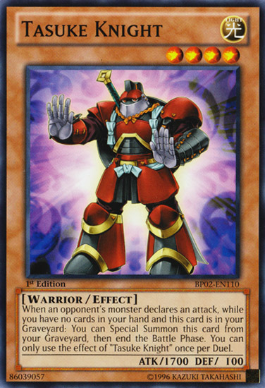Tasuke Knight [BP02-EN110] Common Yu-Gi-Oh!