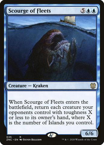 Scourge of Fleets [Zendikar Rising Commander] Magic: The Gathering