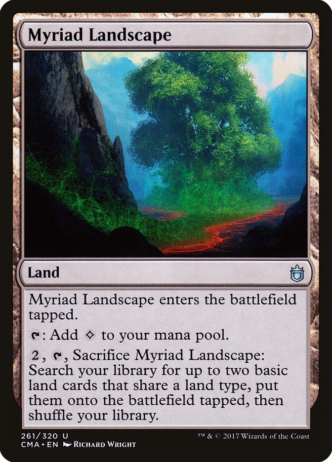 Myriad Landscape [Commander Anthology] Magic: The Gathering