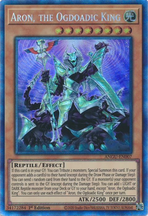 Aron, the Ogdoadic King (Collector's Rare) [ANGU-EN007] Collector's Rare Yu-Gi-Oh!