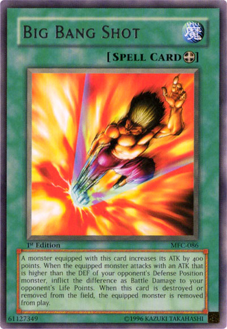 Big Bang Shot [MFC-086] Rare Yu-Gi-Oh!