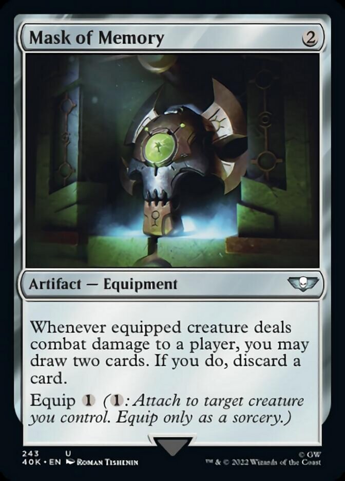 Mask of Memory [Warhammer 40,000] Magic: The Gathering