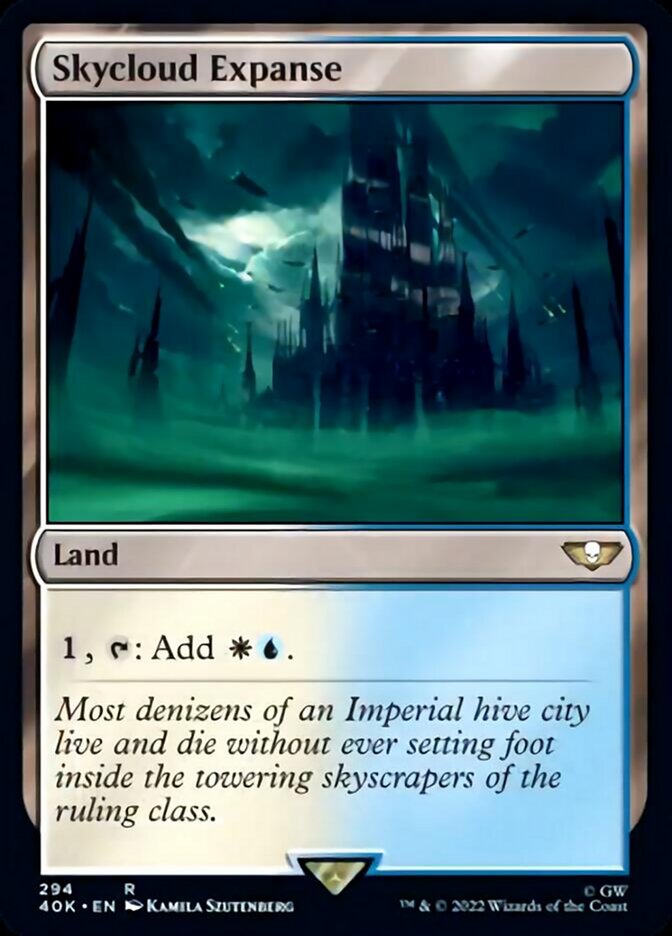 Skycloud Expanse [Warhammer 40,000] Magic: The Gathering